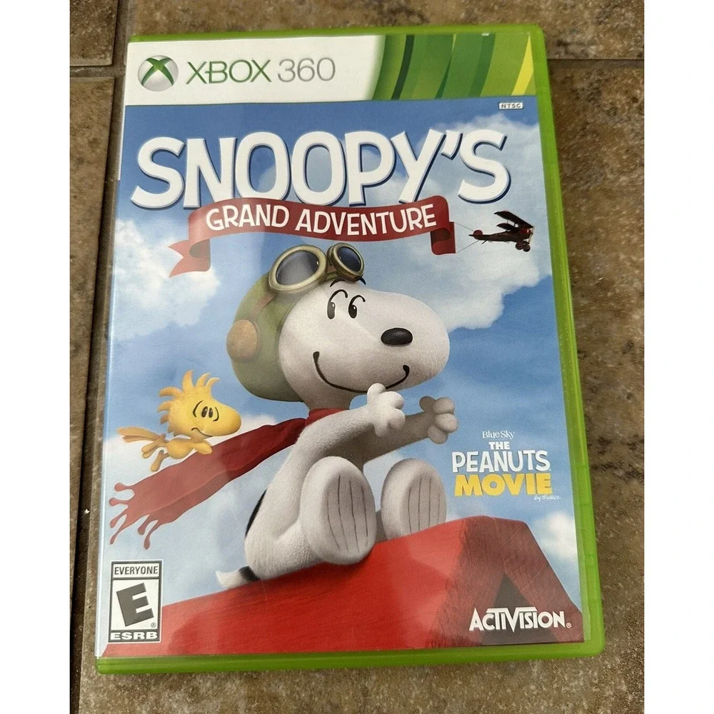XBOX 360 Peanuts Movie Snoopy's Grand Adventure Video Game